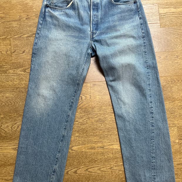 리바이스 lvc 55501 블랙잭 데님 32/30 사이즈입니다.