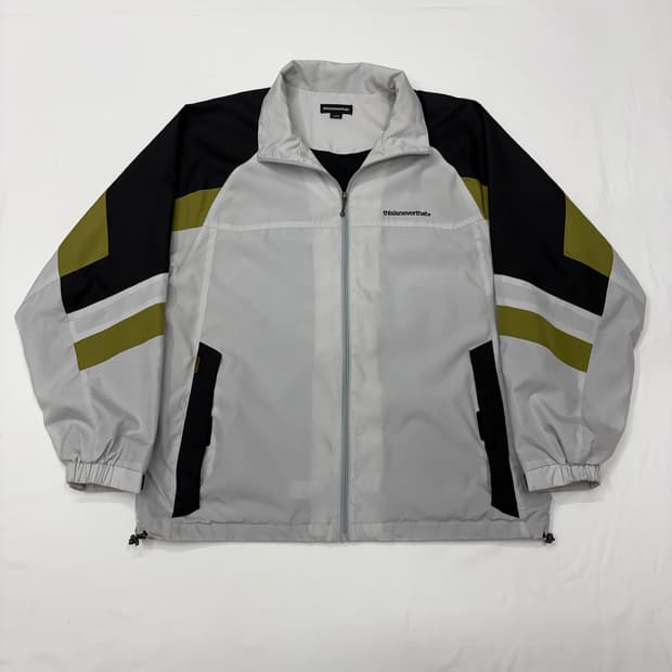 디스이즈네버댓 오버핏 디네댓 배색 바람막이 윈드 자켓