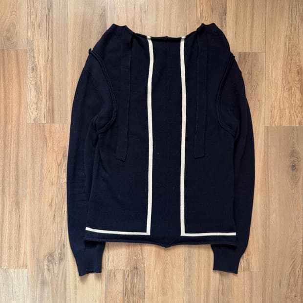 꼼데가르송 니트 