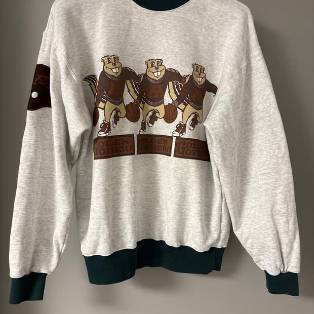 Ncaa cotton brushed sweatshirt M