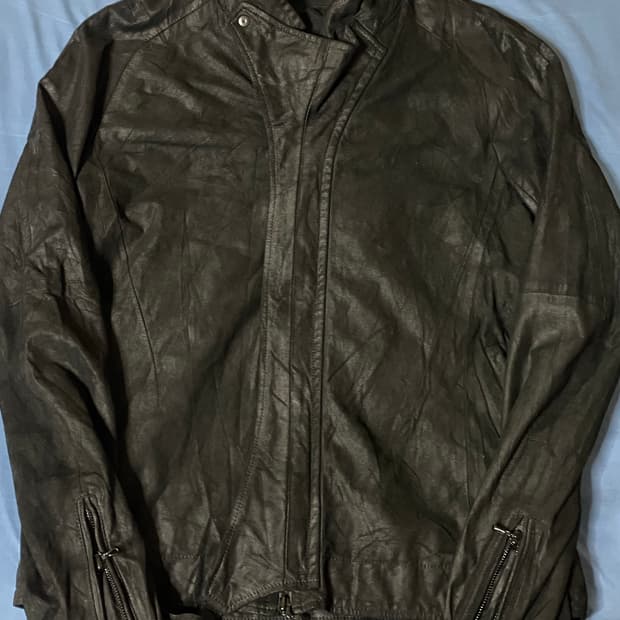 [3] 율리우스 13FW Leather Jacket