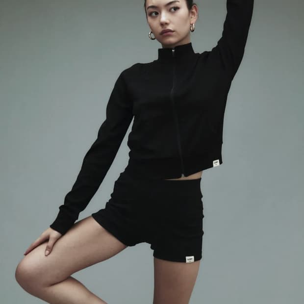 G CLASSIC RIB SHORTS (BLACK)