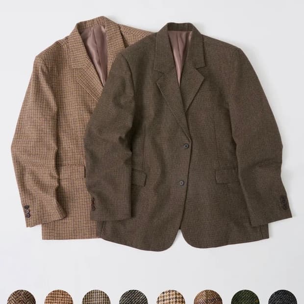 수아레 헤리티지 블레이저 시리즈 다크브라운 m