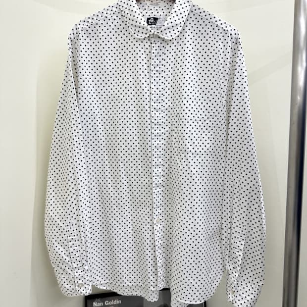 ENGINEERED GARMENTS 라운드 카라 셔츠 (XL)