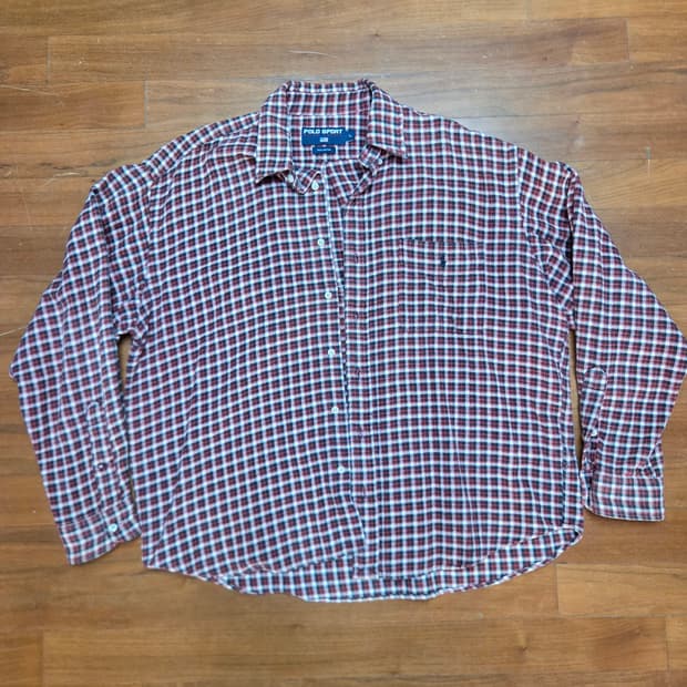 폴로 체크셔츠 [L] [xl]