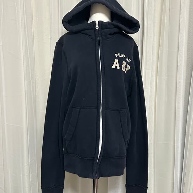 아베크롬비 네이비 후드집업 s