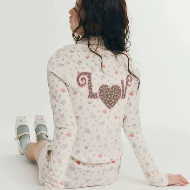 민지에나 베이비캣 코듀로이 셔츠