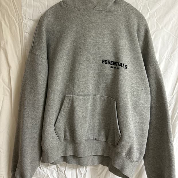 Fear of god 회색 후드 (xs)