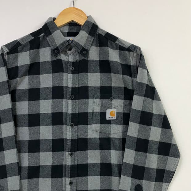 L 칼하트 체크 남방