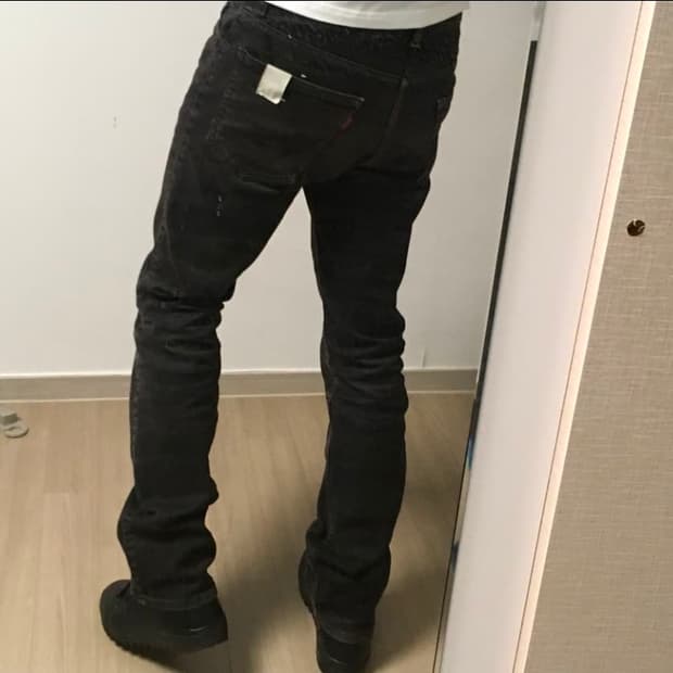 Levi's X N.Hoolywood 517 black jean
