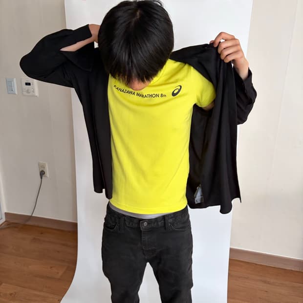 Asics 가나자와 마라톤 티셔츠