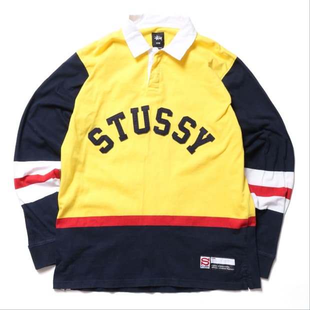 스투시 Stussy Logo Rugby Shirt

