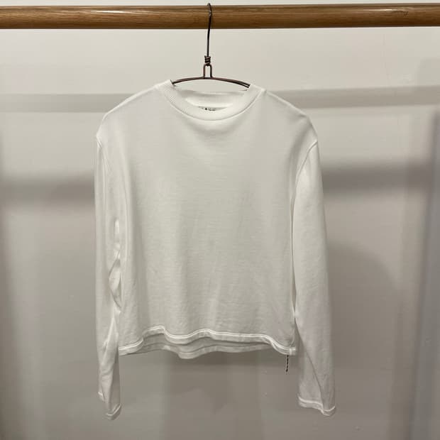 acne studios white tee