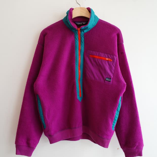 80s Patagonia 파타고니아 빈티지 레트로X 하프집업 (미국생산)