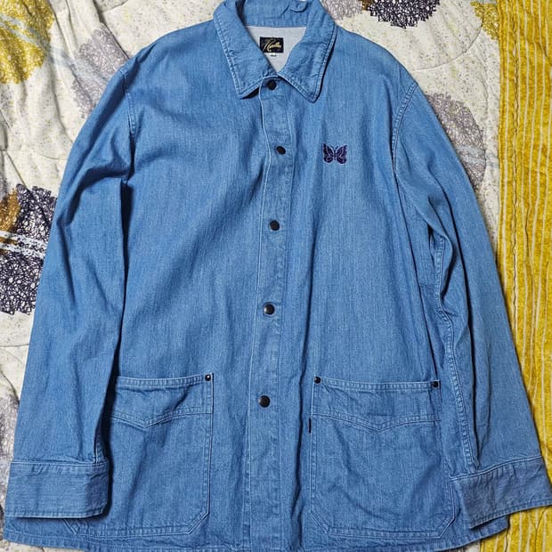 니들스 유나이티드 에로우 데님 워크 자켓 판매합니다