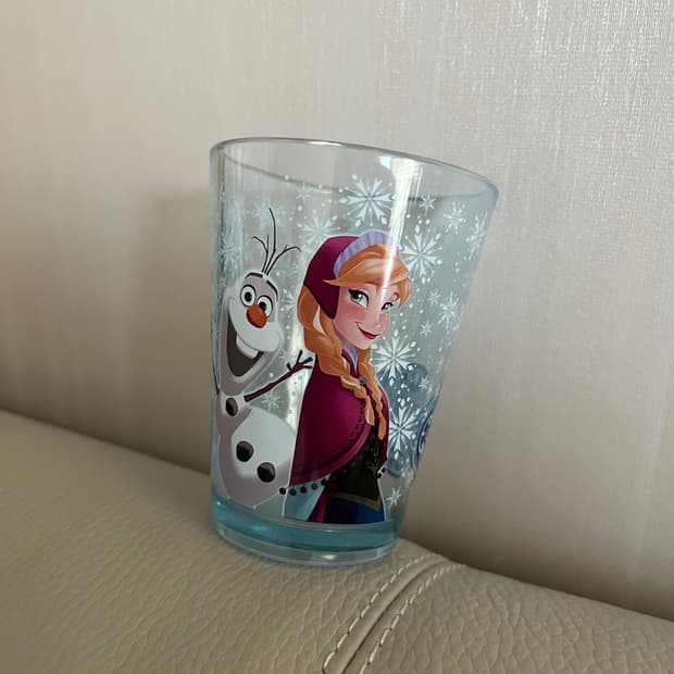도쿄디즈니랜드 겨울왕국 엘사 안나 올라프 플라스틱 컵