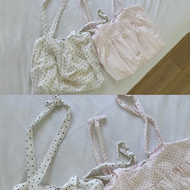 사토미라디오 노트 에코 도트 빅백 knot eco big bag