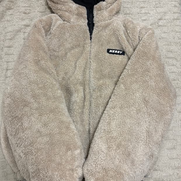 너디 털후리스 양면 패딩