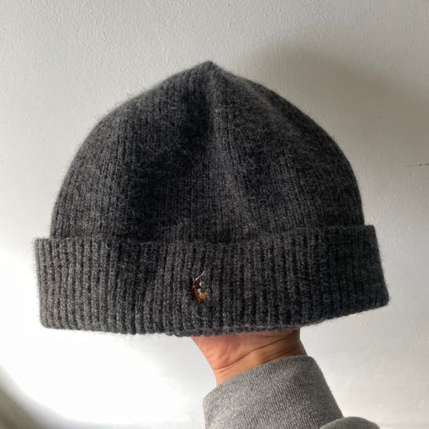 Vintage Polo Pony Wool Beanie