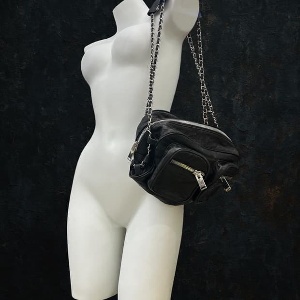 two pocket sholder bag