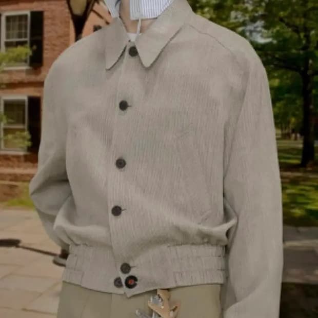 STU 스트라이프 벤딩 자켓 M