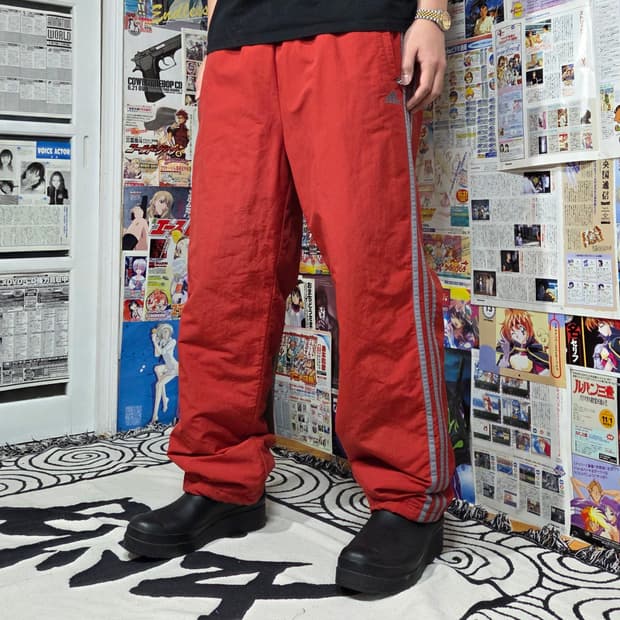 90S 올드스쿨 아디다스 블루탭 가스펠 트랙팬츠