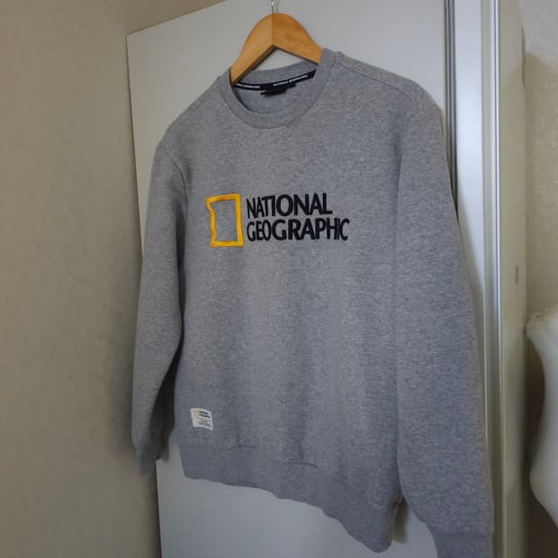 내셔널지오그래픽 맨투맨 티셔츠