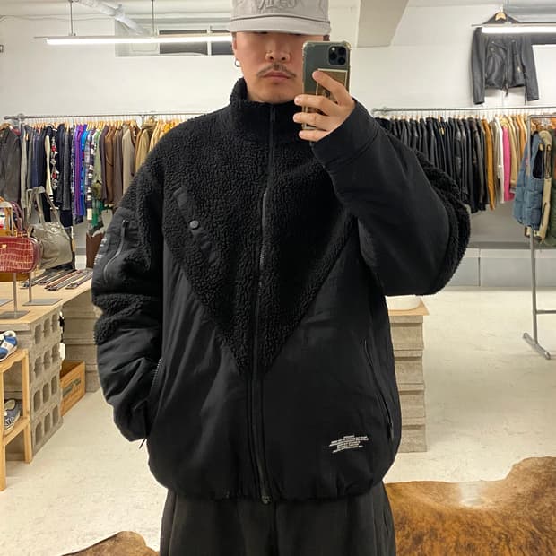 UNDER COVER x GU fleece jacket 언더커버 지유