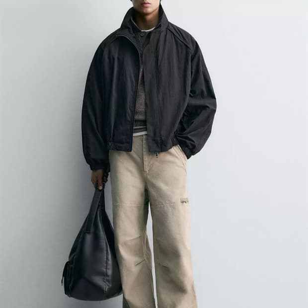 자라 테크니컬 릴렉스핏 자켓