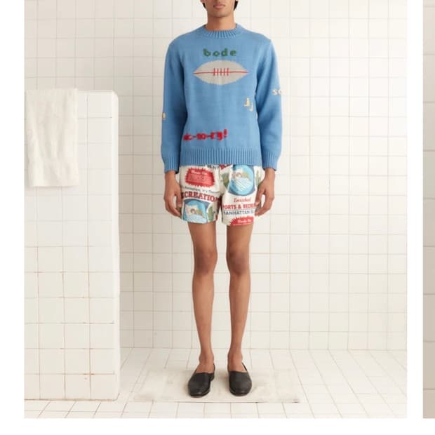 [M] BODE 보디 스피릿 니트