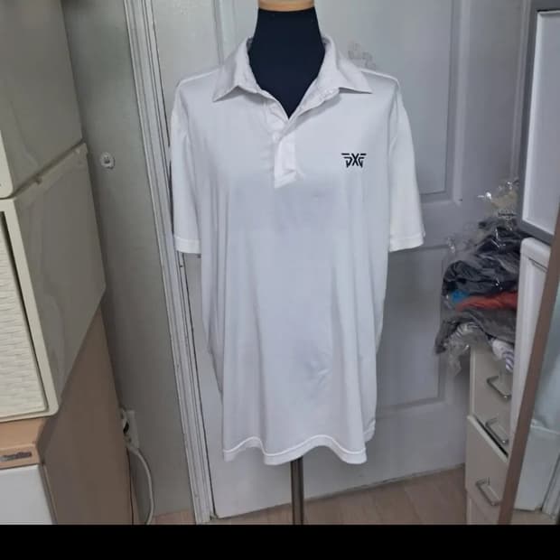 PXG 골프 반팔 카라티 반팔티셔츠 화이트 L