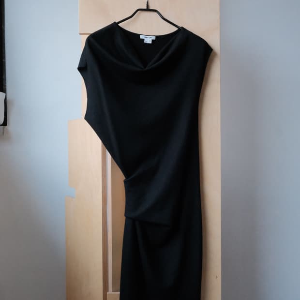 [HELMUT LANG] symmetric sleeveless dress