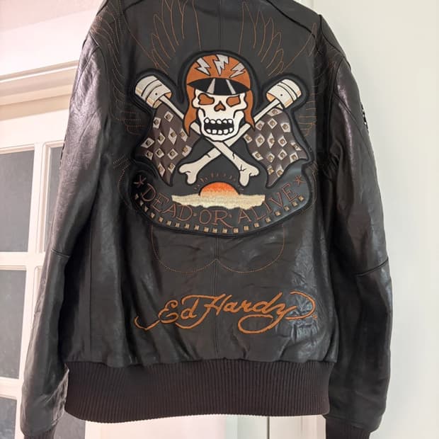 아비렉스 에드하디 콜라보 소가죽 레더