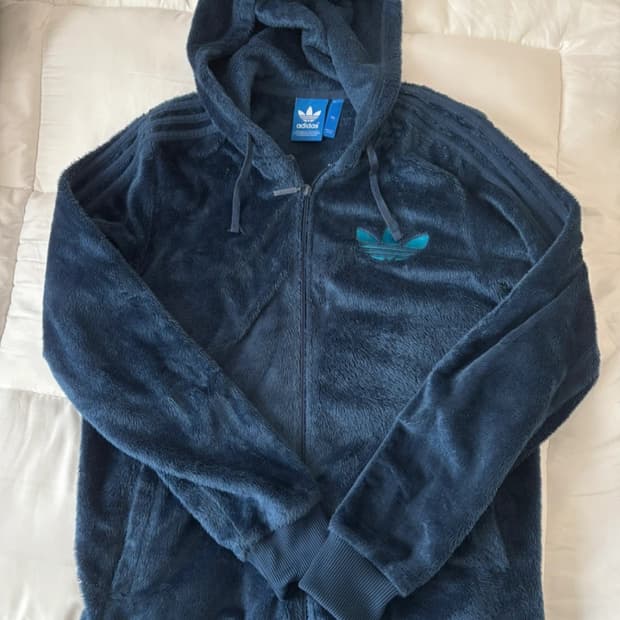 아디다스 셰르파 파이어버드 후리스 네이비