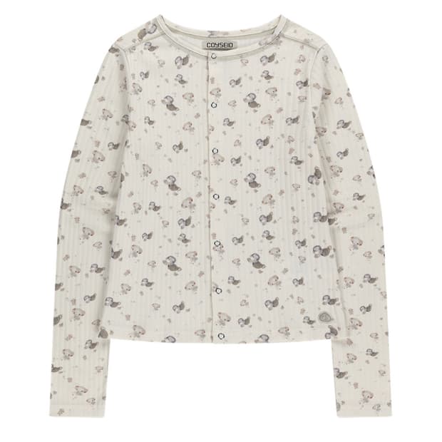 코이세이오 코튼 커들 롱슬리브 아이보리