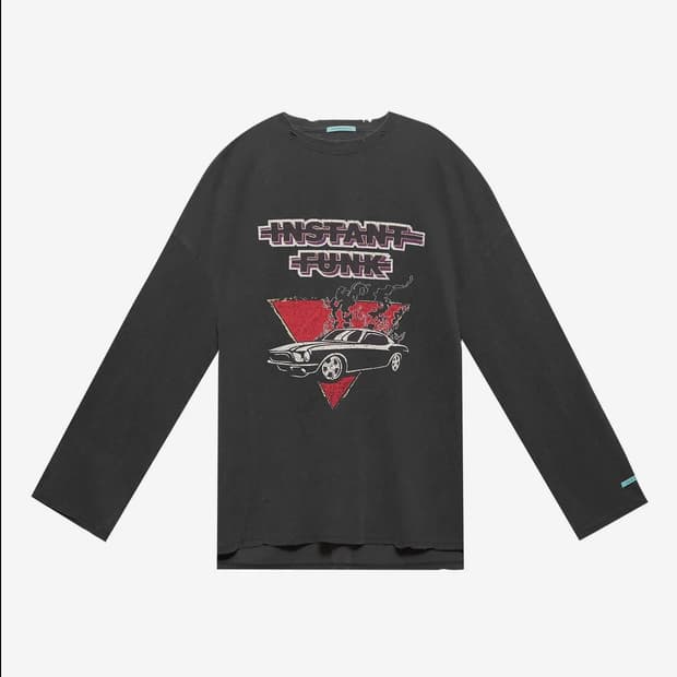 인스턴트펑크 레트로 그래픽 롱슬리브