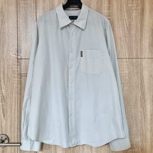 아르마니 스트라이프 셔츠