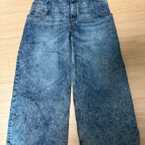 999휴머니티 빅포켓 배기 진스