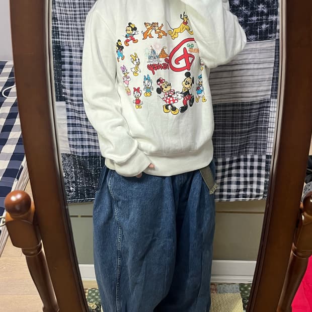 도쿄 디즈니 팀디즈니 후드티