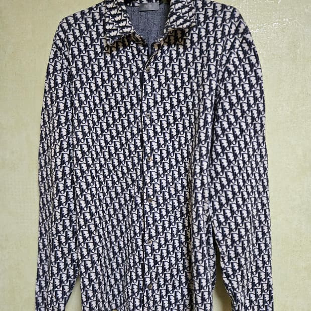 디올 오블리크 셔츠 L