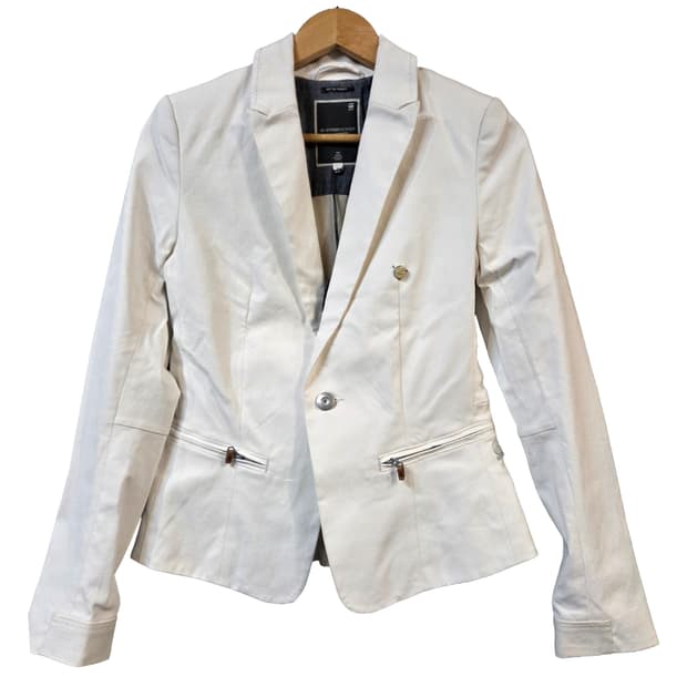 G-STAR RAW 화이트 여성 블레이저(36)