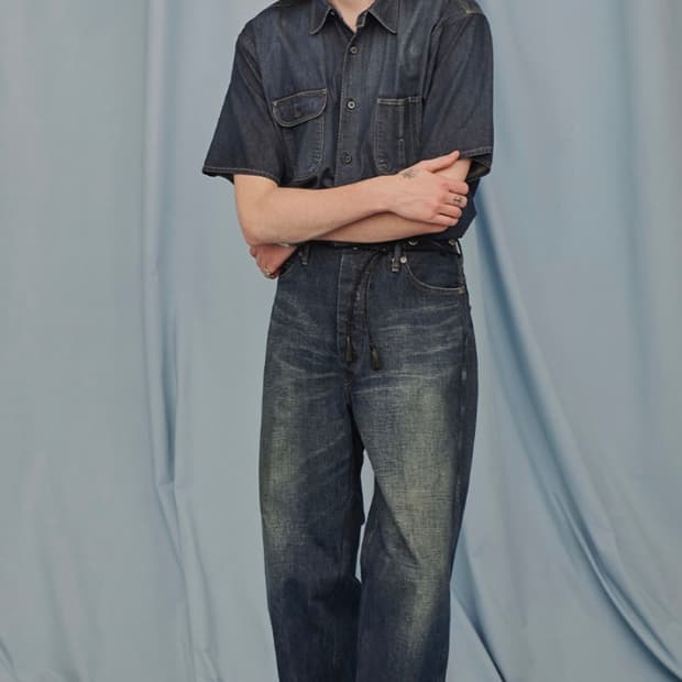 올드조 241OJ-PT12 페이드 인디고 “990” SIZE 34