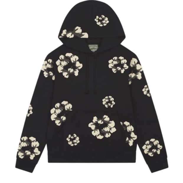 Denim Tears 데님티어스 x cpfm 리쓰 후드 블랙 L사이즈