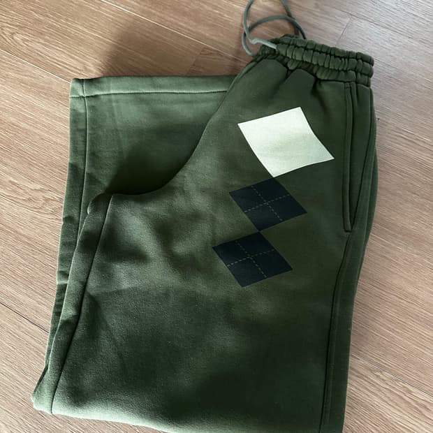 오픈yy 와이드 기모팬츠