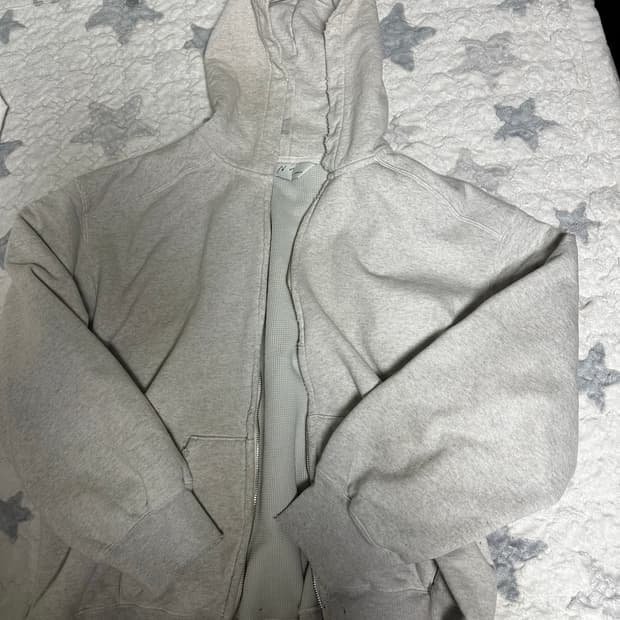 안셀름 / 26ss 빈티지 와플 집 후드 / 2