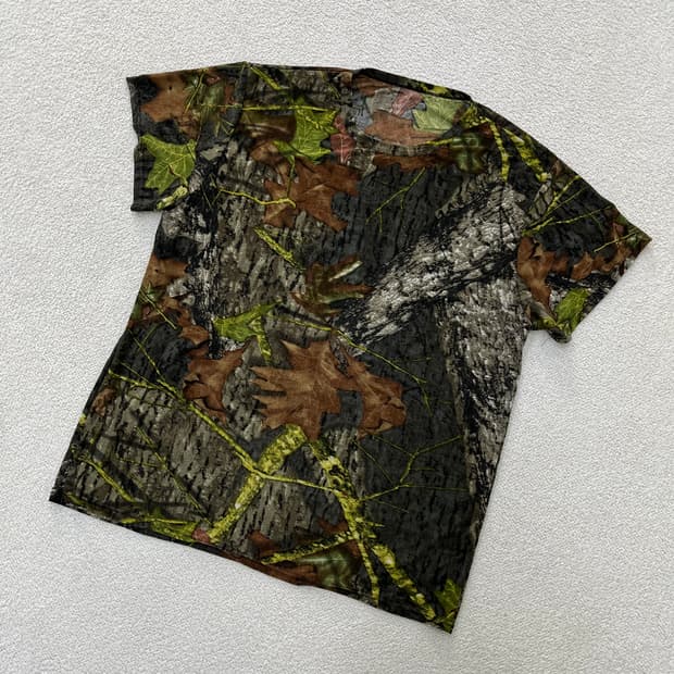 실측확인 빈티지 패턴 반팔티 0409M