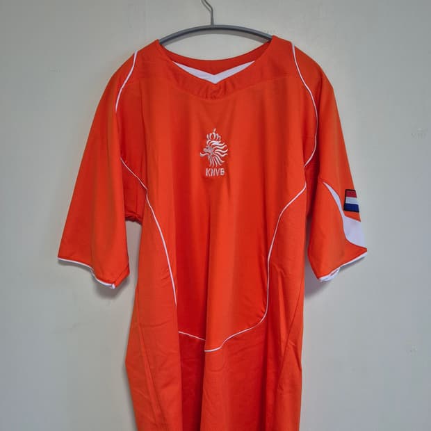 빈티지 네덜란드 유니폼 셔츠