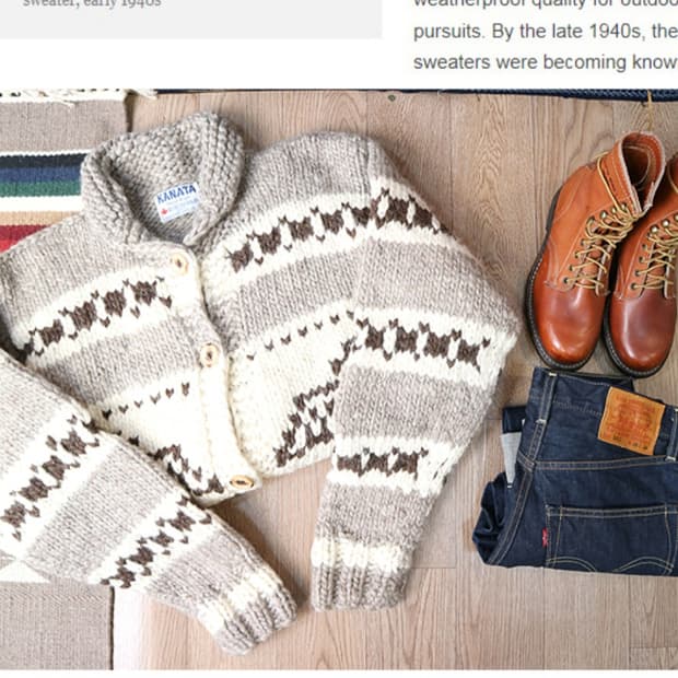 
KANATA 카나타 캐나다 핸드메이드 양모100% 인디언 코위찬 스웨터