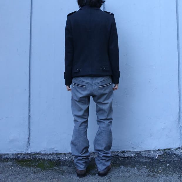 준야 와타나베 맨 핀스트라이프 팬츠