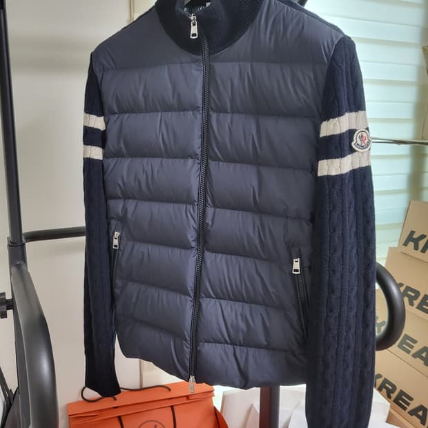 24FW 몽클레어 트리콧 니트패딩 m